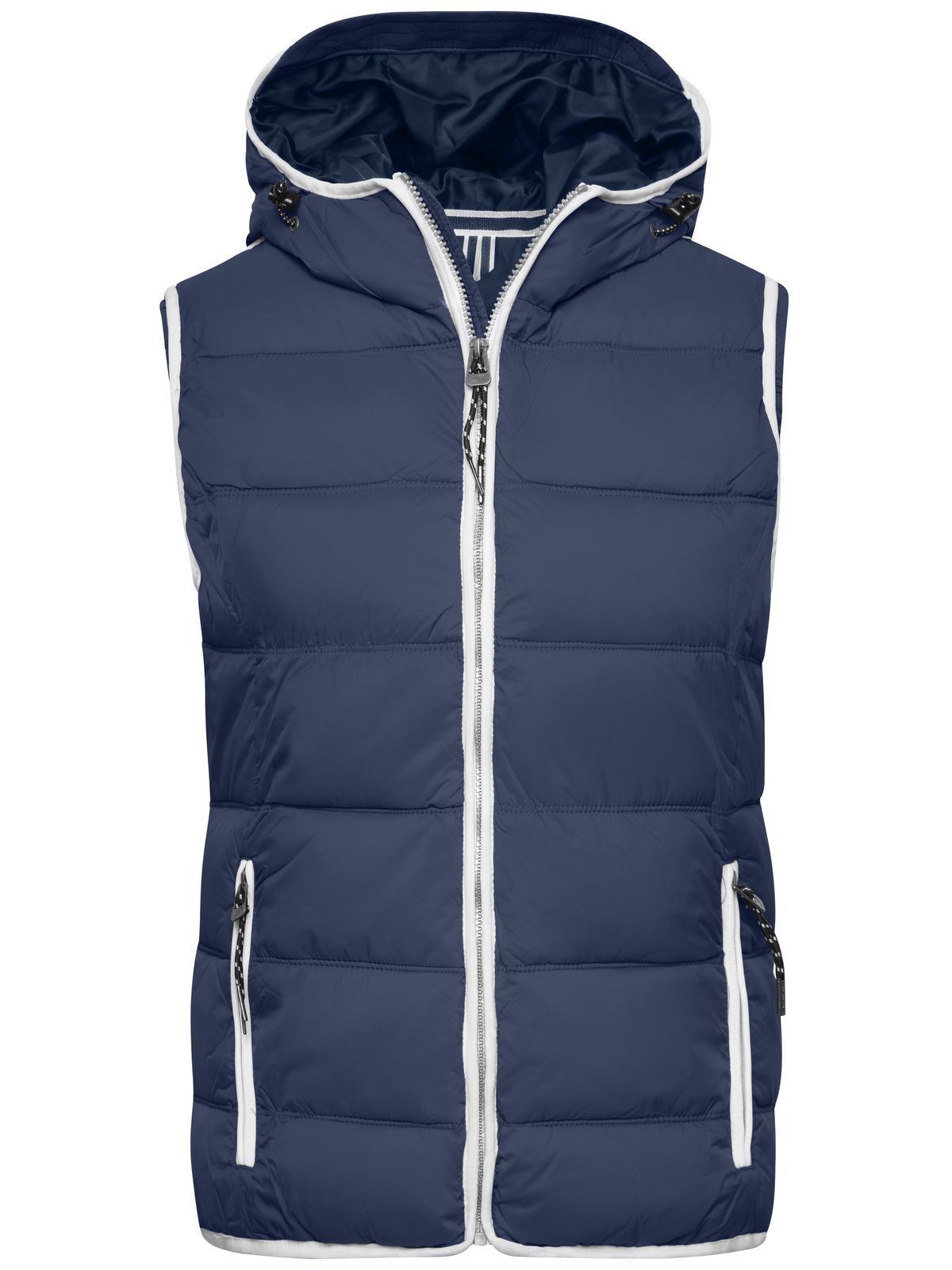 Ladies´ Maritime Vest - NYWH - Navy-white