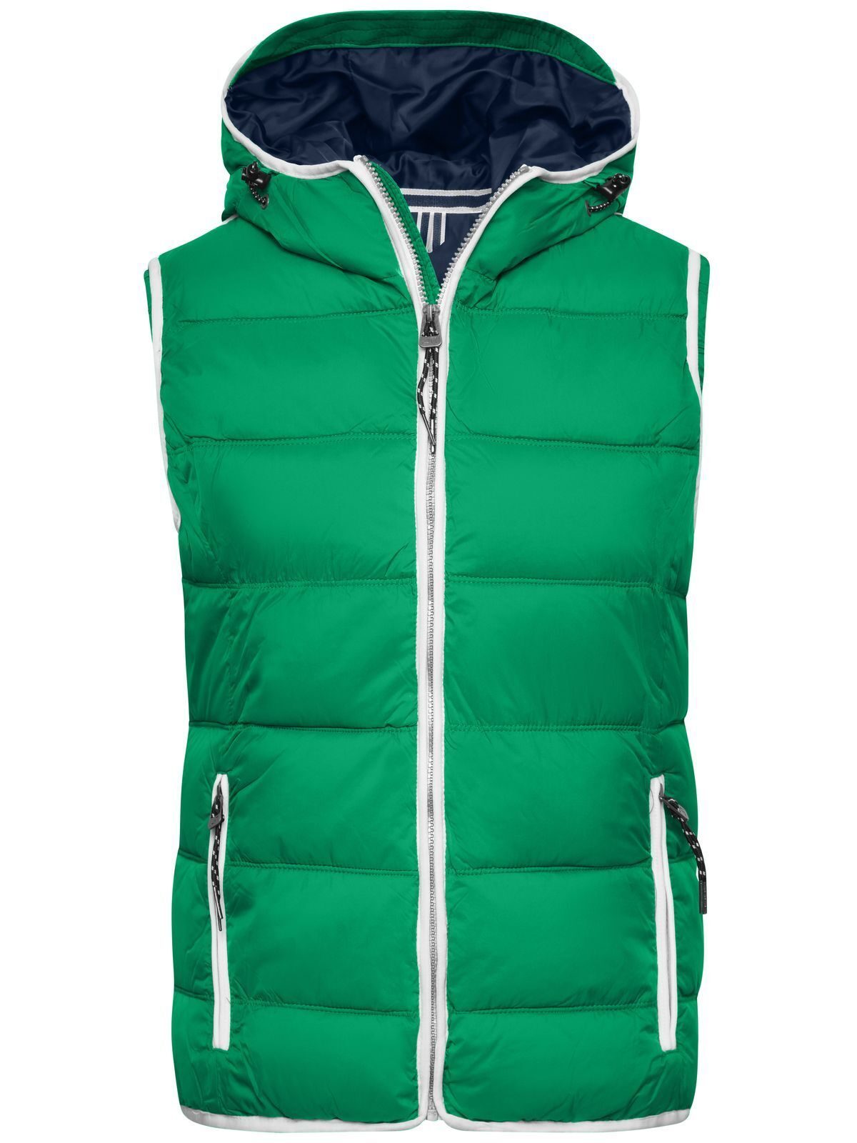 Ladies´ Maritime Vest - IRGRW - Irish-green-white
