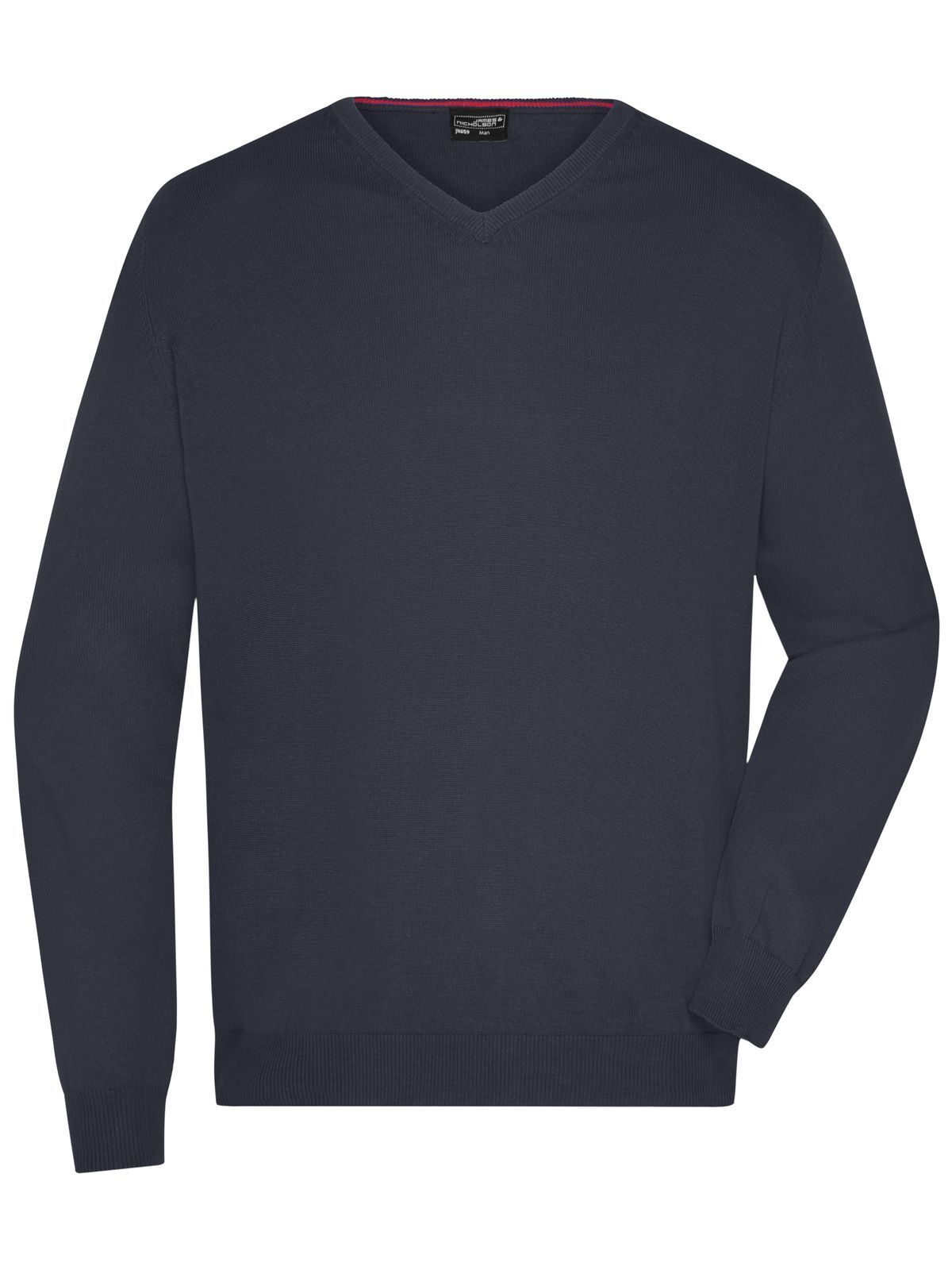 Men´s V-Neck Pullover - BL - Black