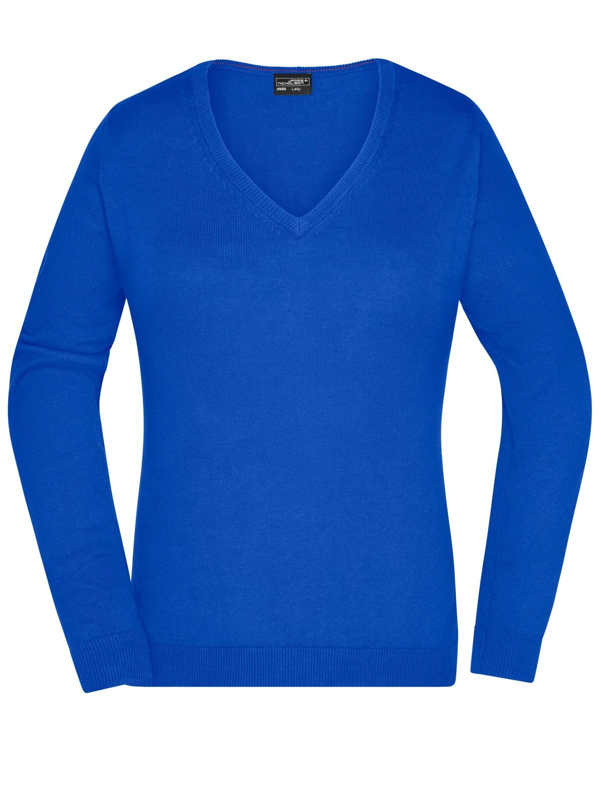 Ladies´ V-Neck Pullover - Ry- Royal
