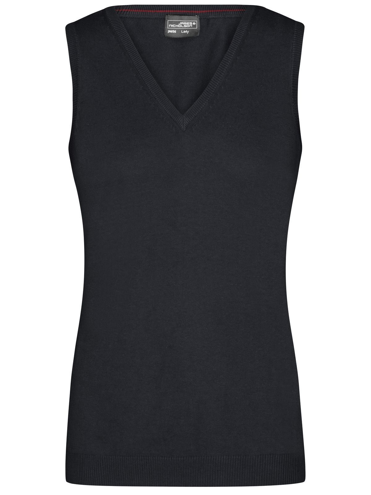 Ladies´ V-Neck Pullunder - BL - Black