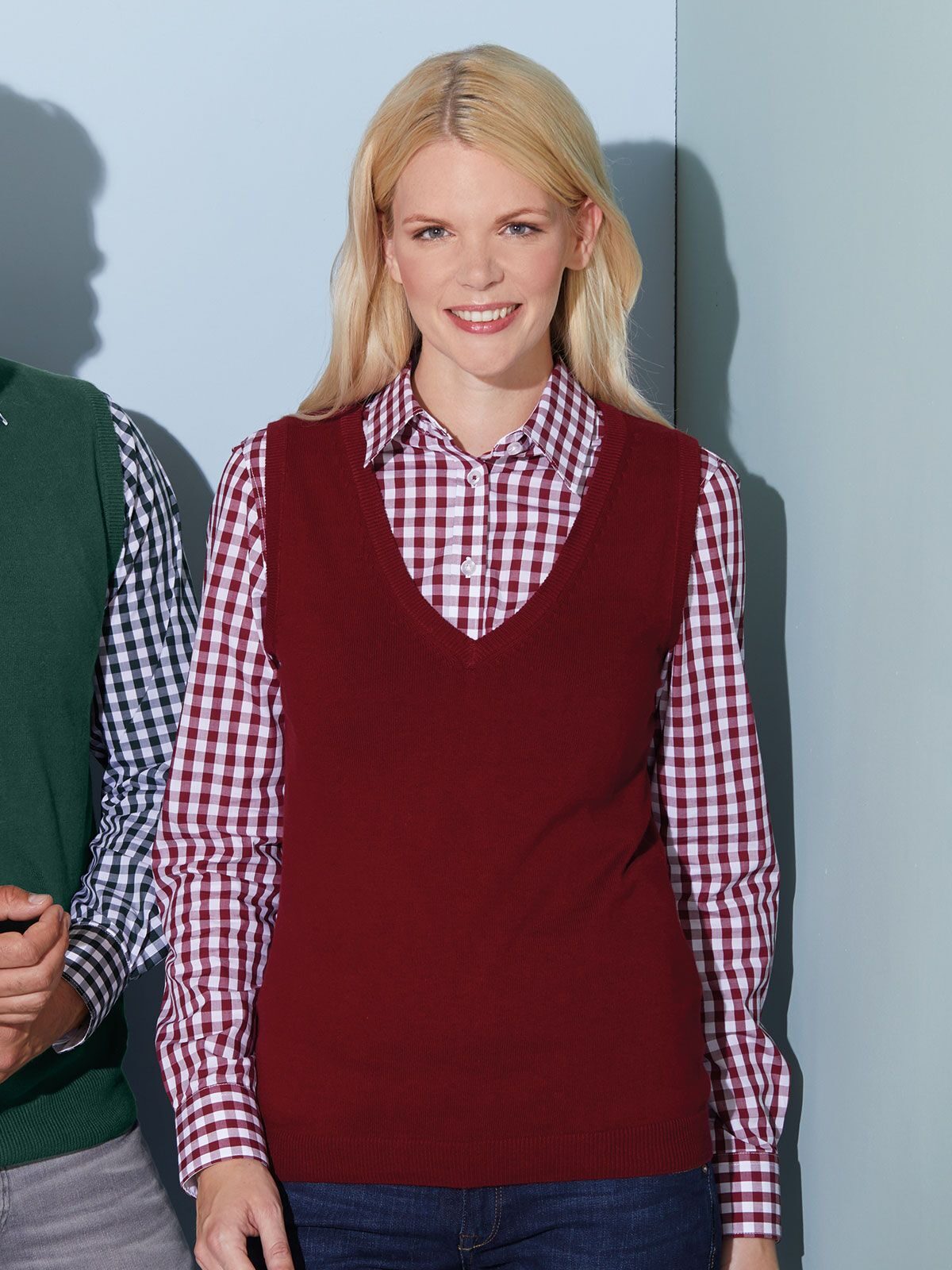 Ladies´ V-Neck Pullunder