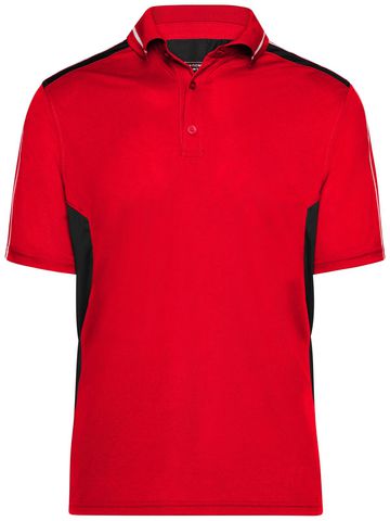 Craftsmen Poloshirt - RDBL - Red-Black