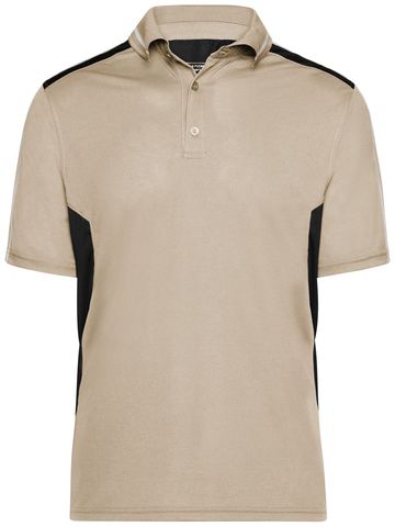 Craftsmen Poloshirt - STBL - Stone-Black