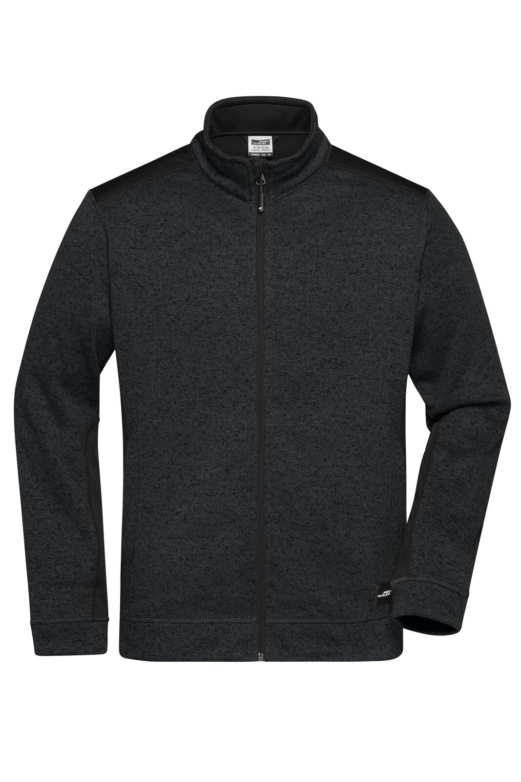 Veste polaire de travail tricotée pour homme - BLBL - Noir