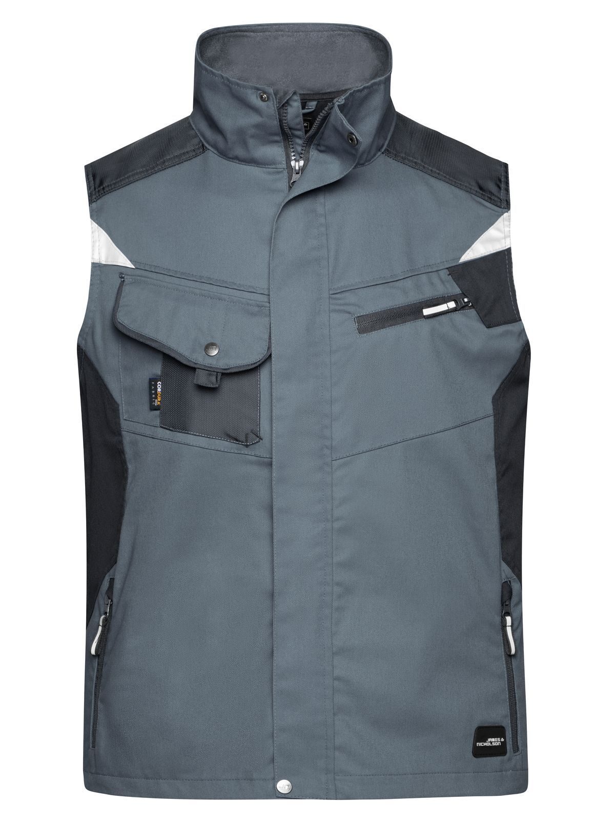 Workwear Vest - STRONG - - CBBL - Carbon-Black
