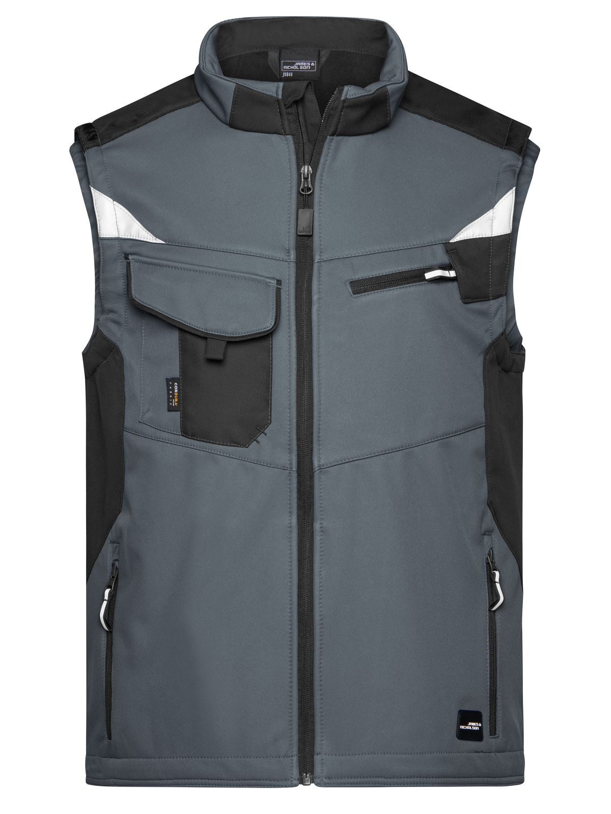 Gilet softshell de travail - CBBL - Noir Carbone