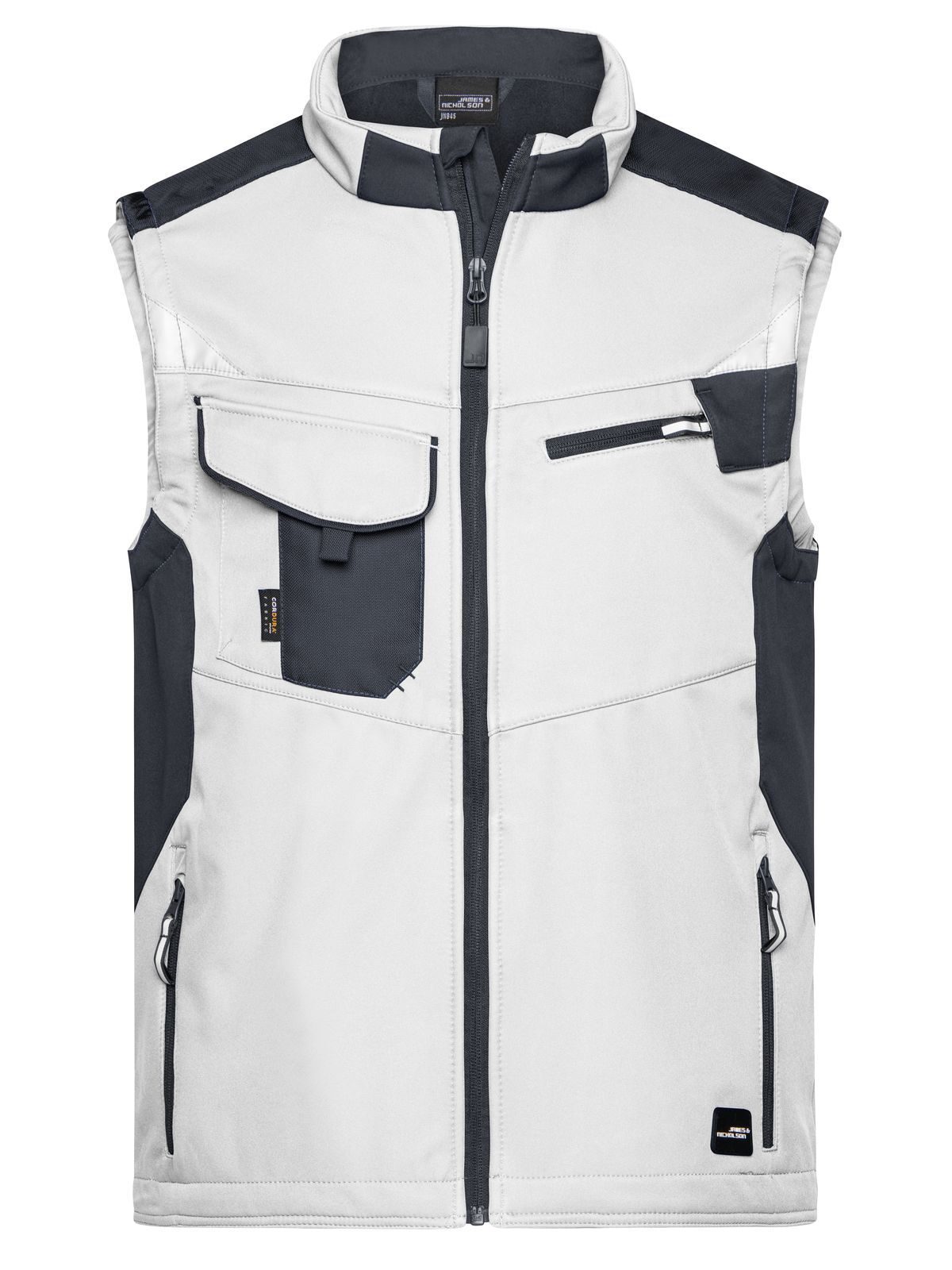 Gilet softshell de travail - WHCB - Carbone Blanc