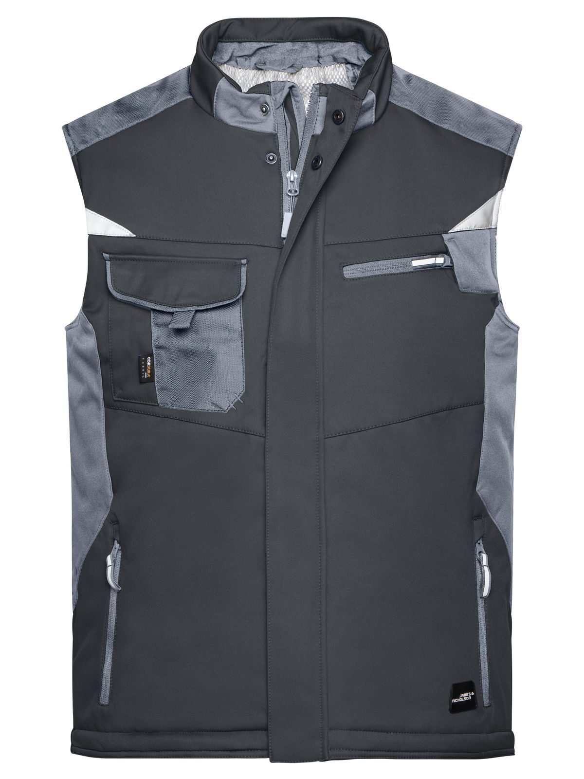 Gilet softshell Craftsman - BLCB - Carbone Noir