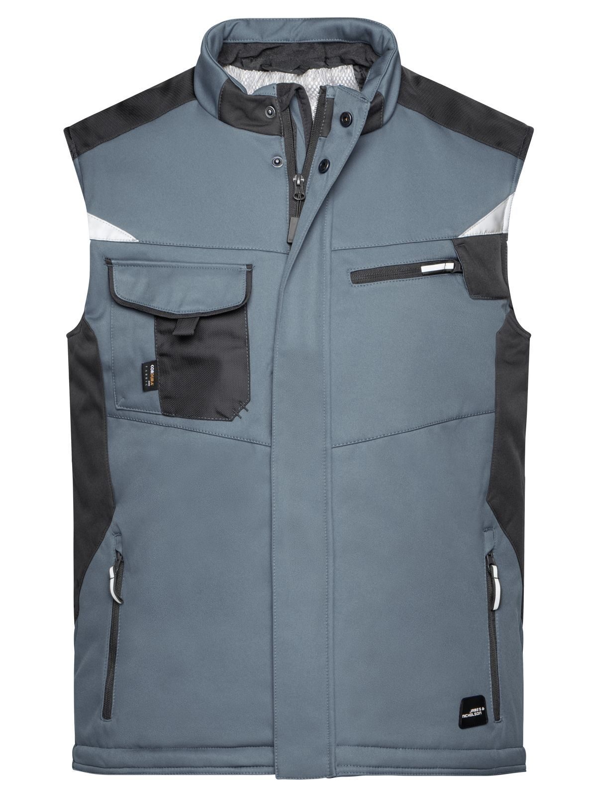Gilet softshell Craftsman - CBBL - Noir Carbone
