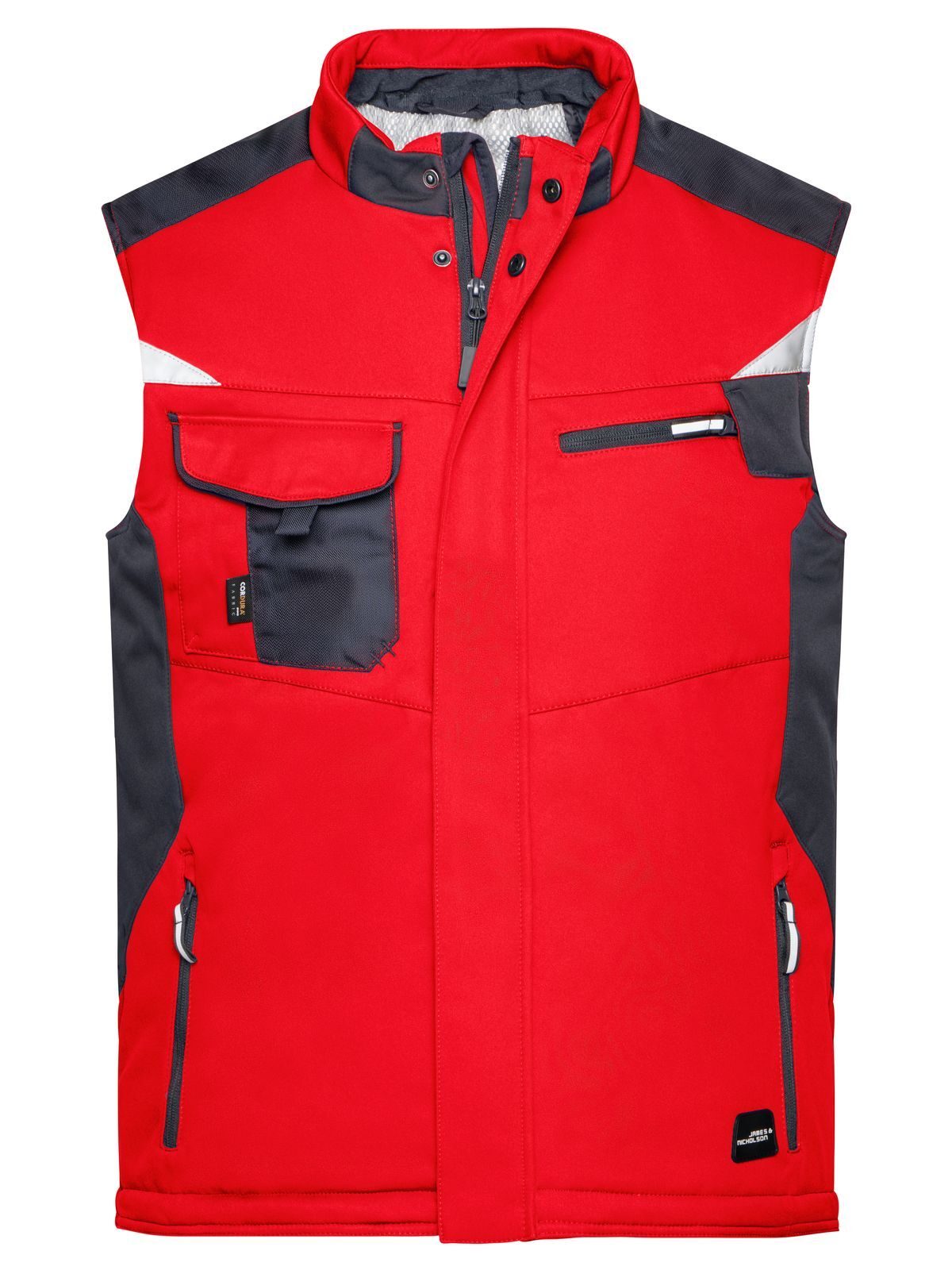 Gilet softshell Craftsman - RDBL - Rouge-Noir