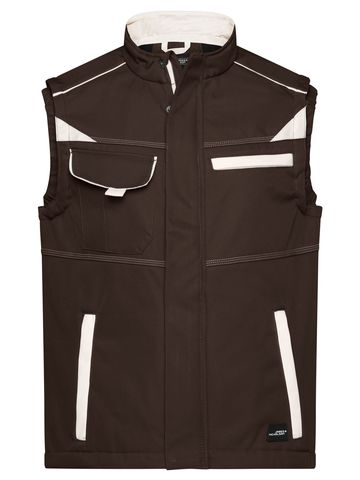 Gilet de travail softshell - Niveau 2 - BRSTO - Pierre Brune
