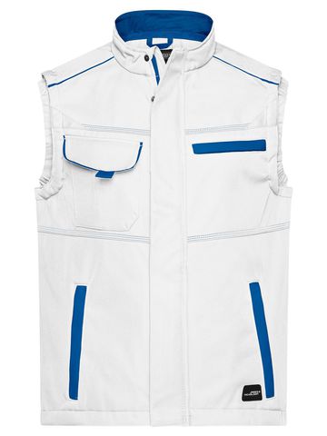 Gilet de travail softshell - Niveau 2 - WHRY - Blanc-Royal