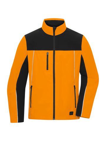 Veste de travail Signal-Workwear - NORBL - Néon-Orange-Noir