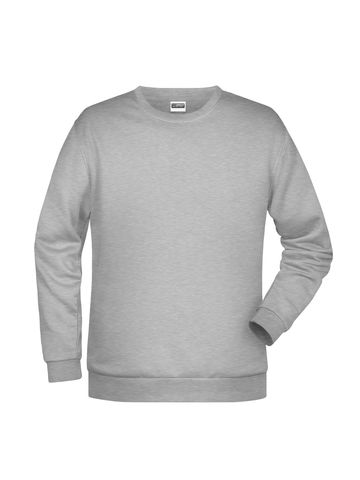 Basic Sweat Man - GREHE - Grey heather