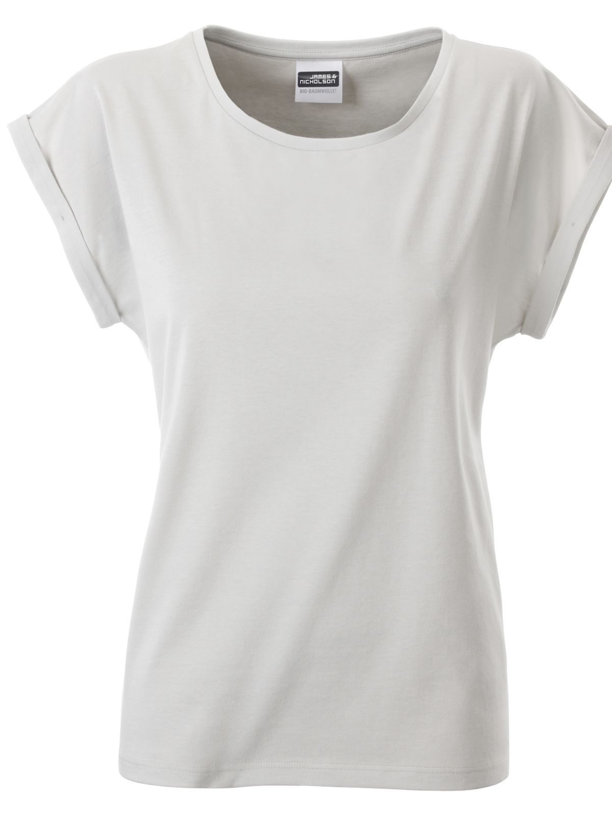 T-shirt décontracté pour femmes - SOGRY - Gris clair