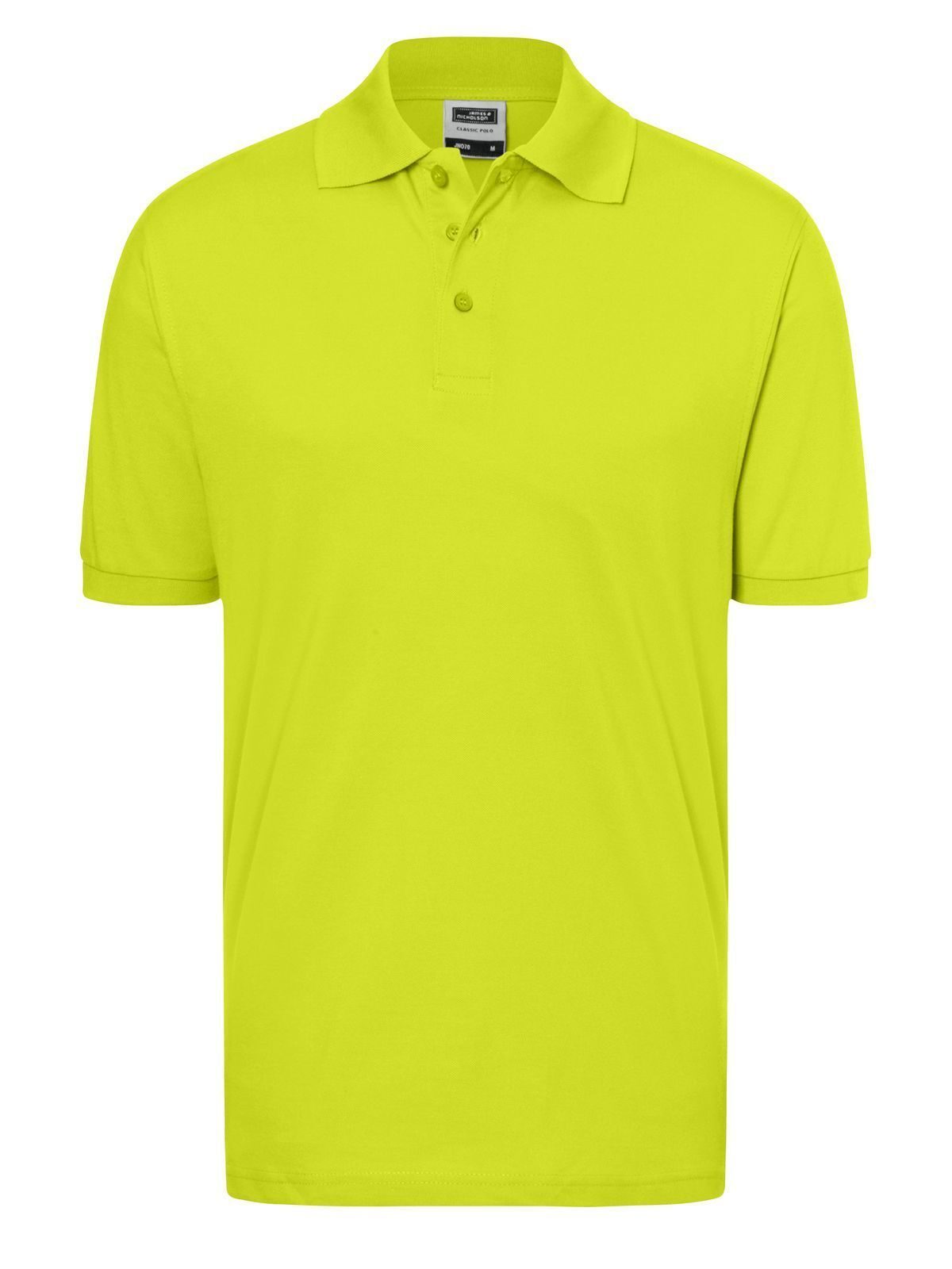 Polo classique - Acye- Jaune Acide