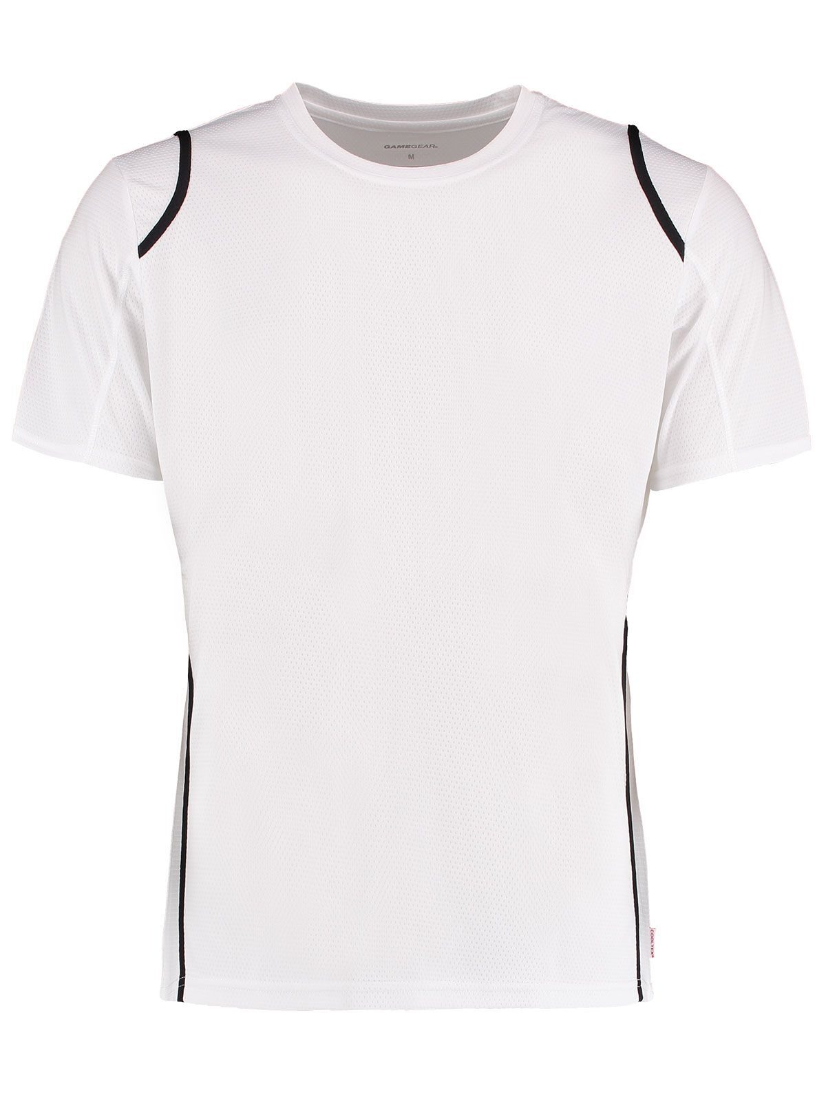 Cooltex® Contrast-T-Shirt in regulärer Passform - 056 - Weiß Schwarz