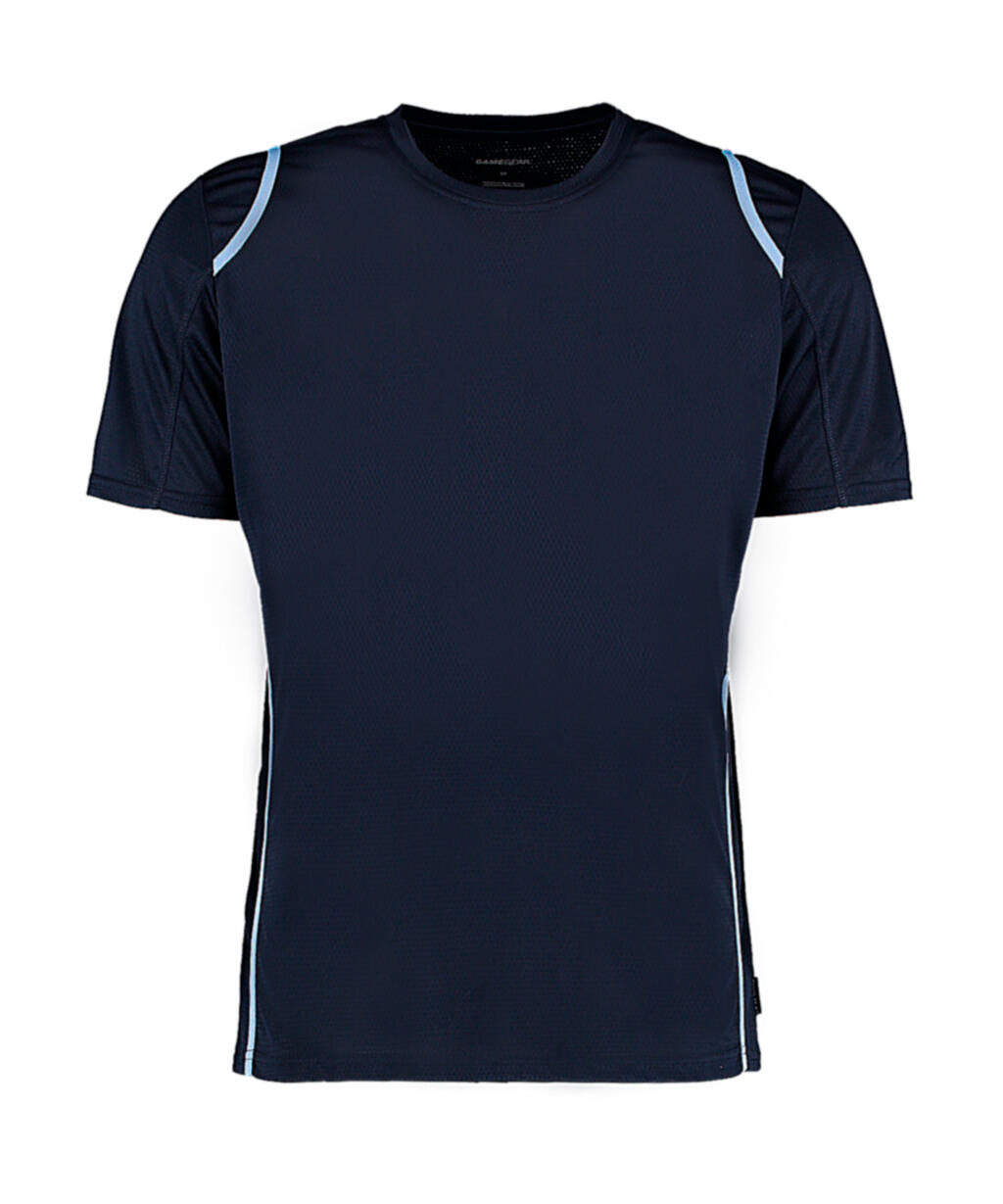 Cooltex® Contrast-T-Shirt in regulärer Passform - 241 - NAV-LBL – Marineblau
