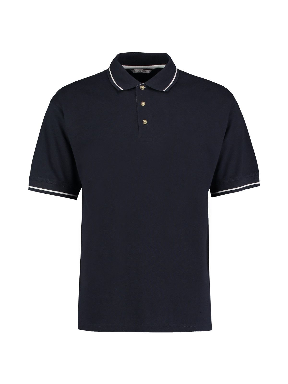 Klassisches St. Mellion Polo-Shirt - 252 - NAV-WHI – Marineblau-Weiß