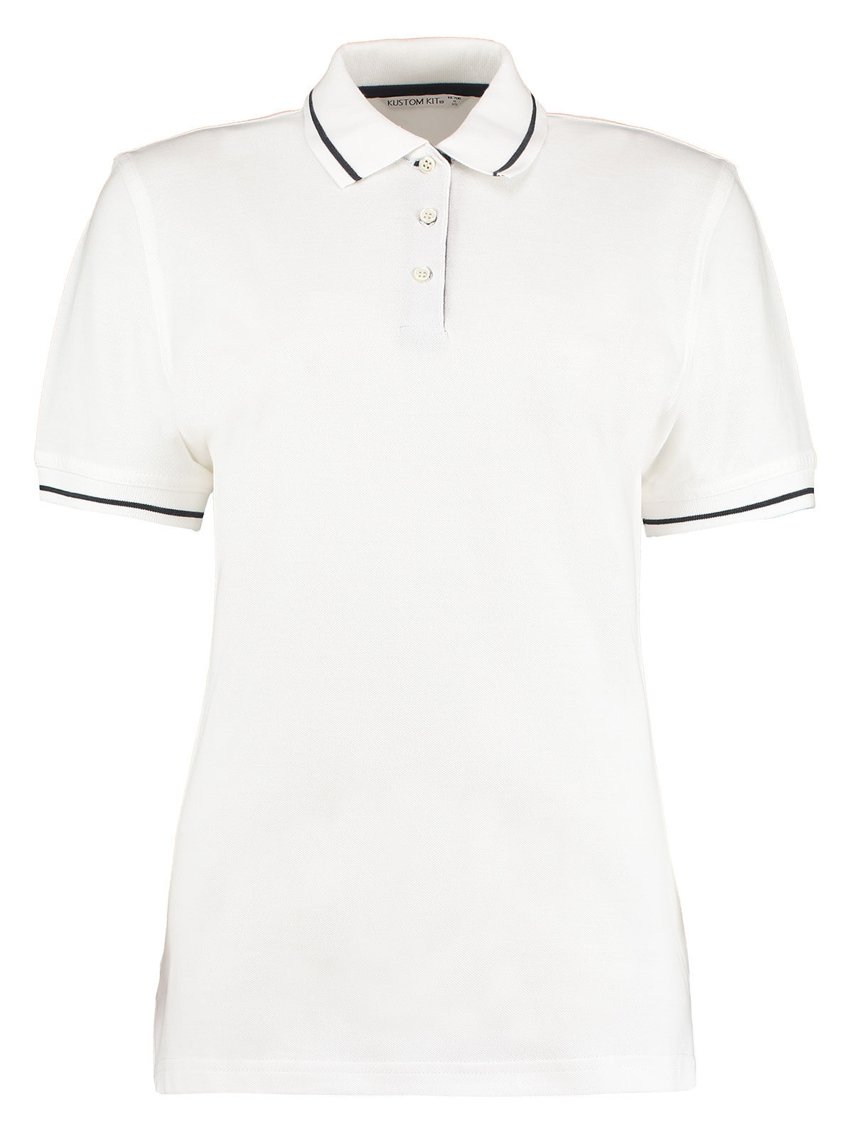 St. Mellion Polohemd für Damen in klassischer Passform - 052 - Marineblau/Gelb