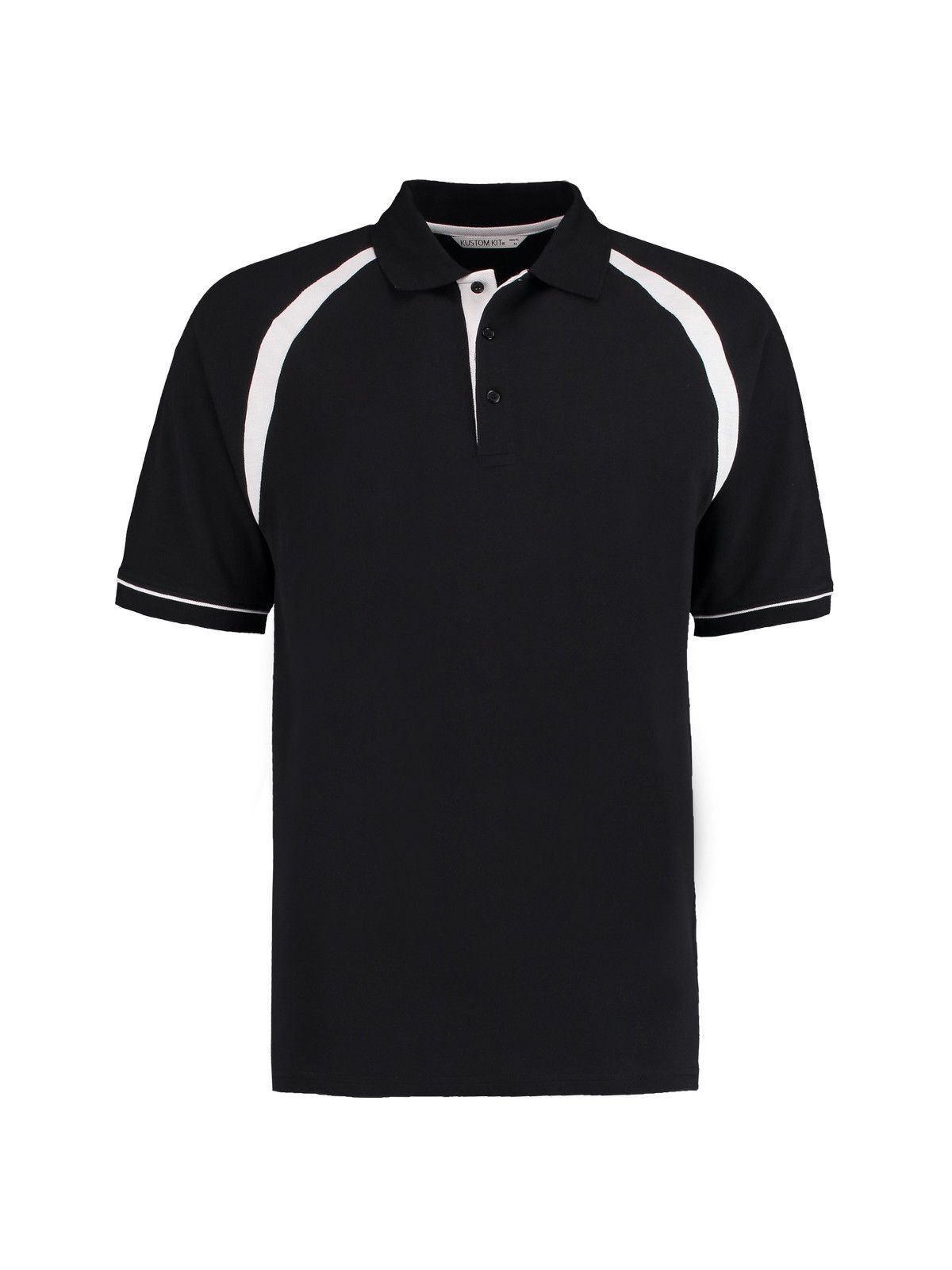 Klassisches Oak Hill Polo - Schwarz/Weiß