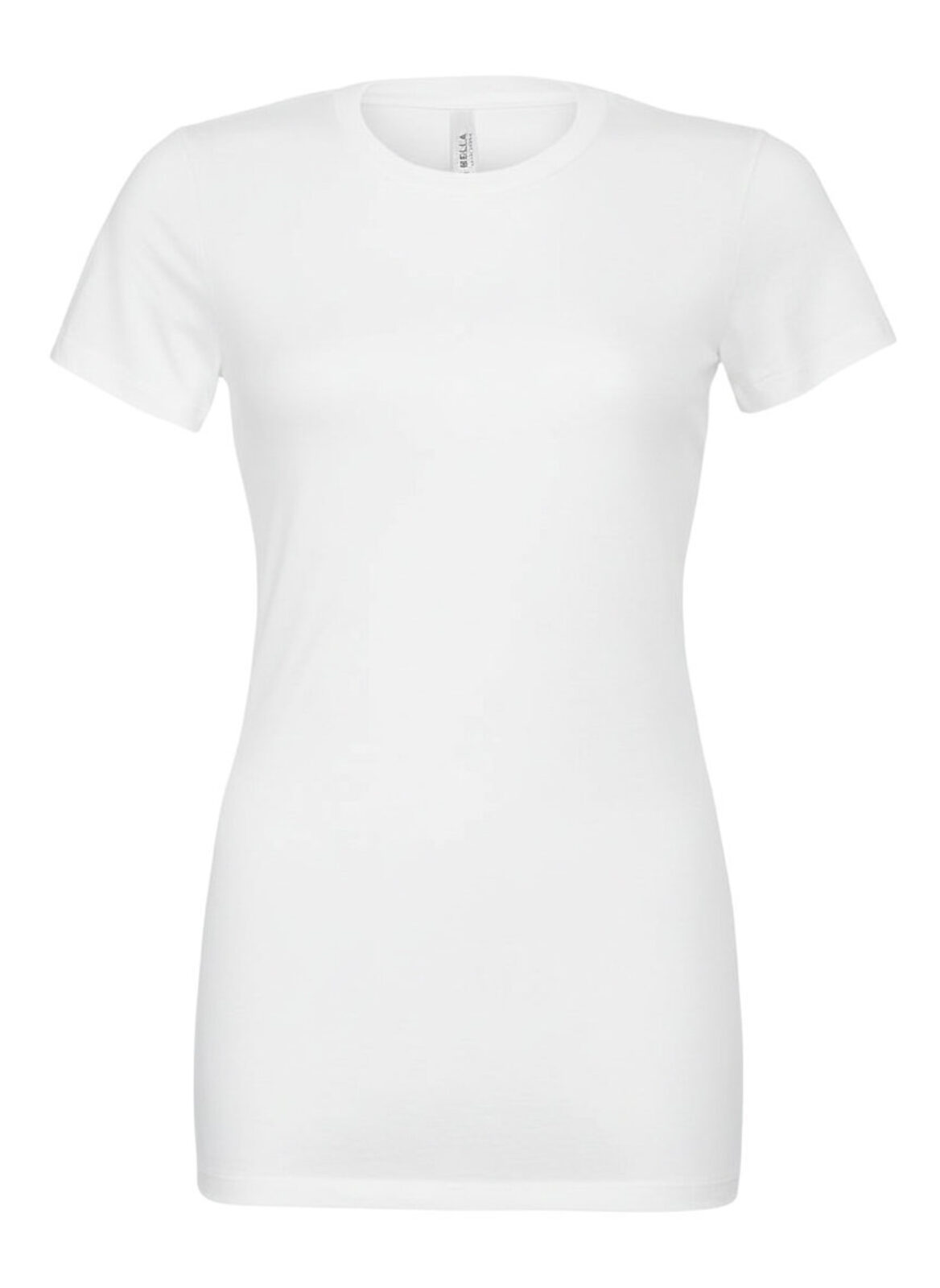 Lässiges Kurzarm-T-Shirt aus Jersey für Damen - WH - Weiss