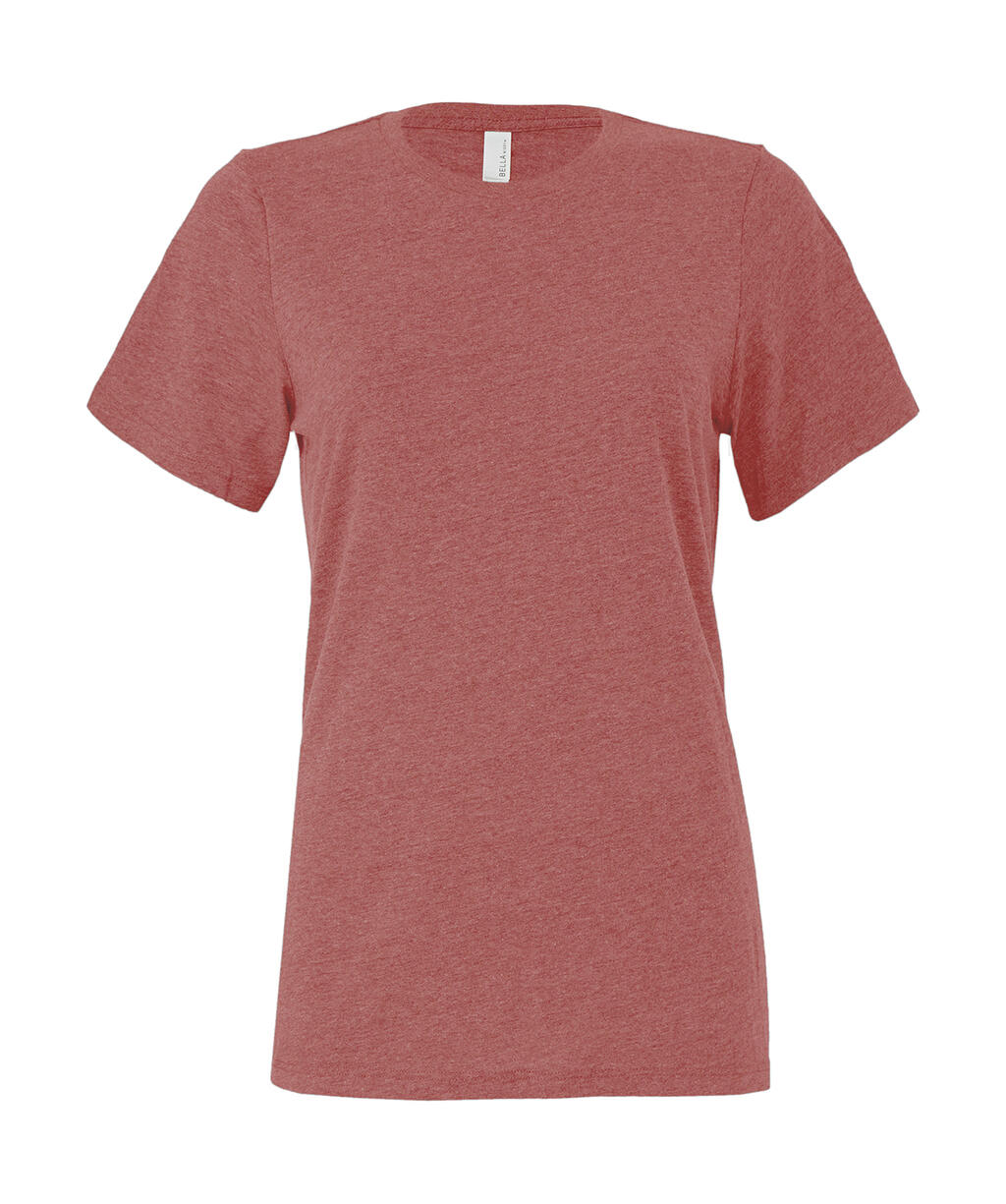 Damen-T-Shirt aus CVC Relaxed Jersey - Heide-Mauve