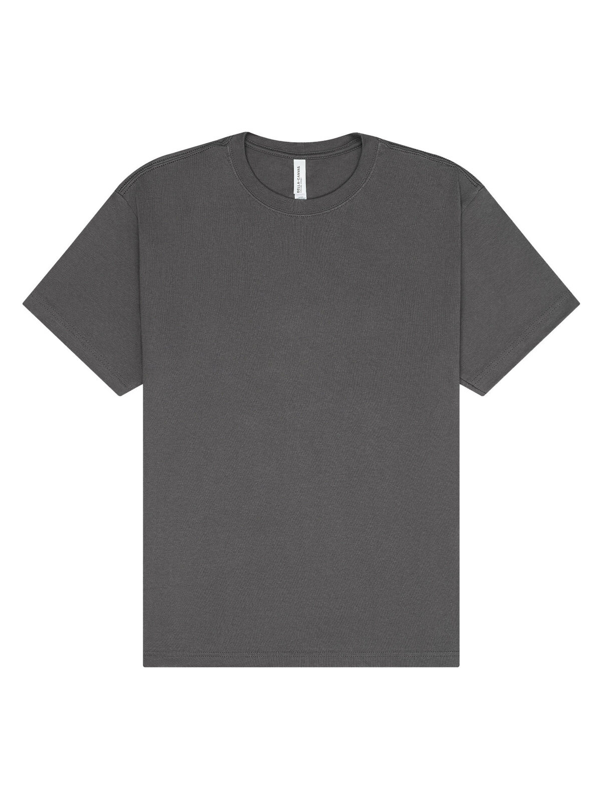 T-shirt unisexe épais à manches courtes - 128 - Asphalte