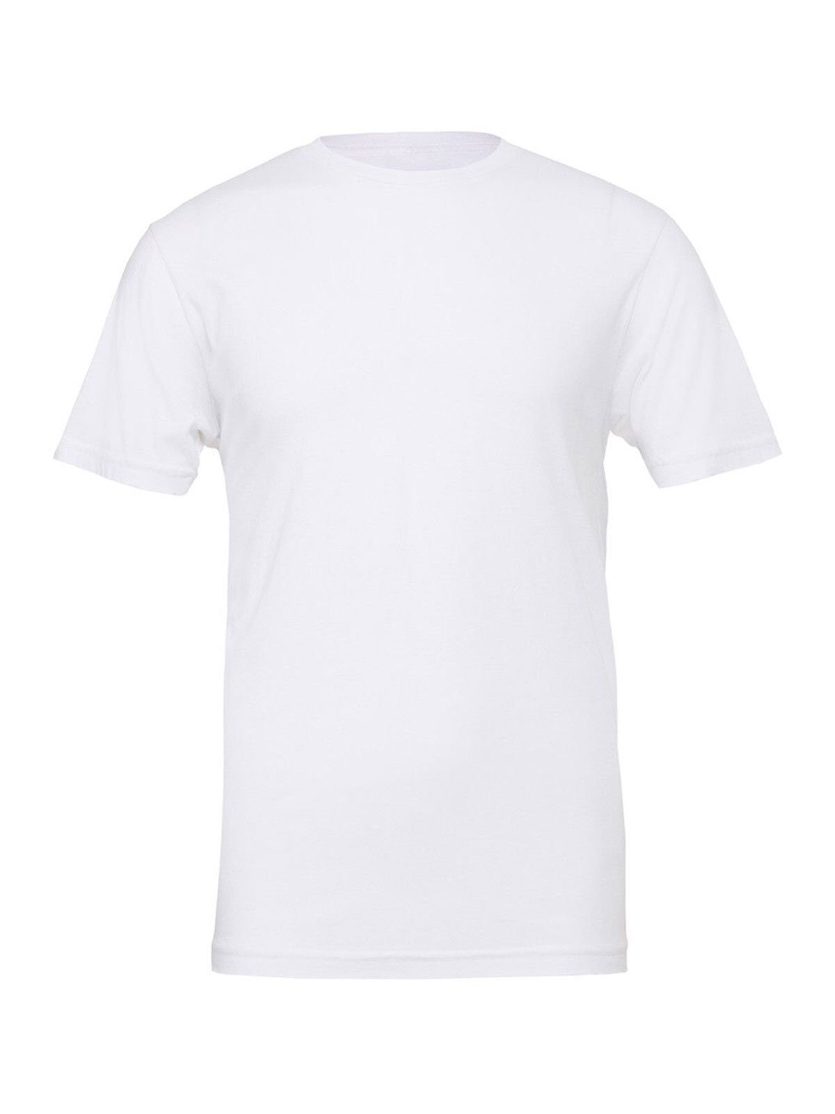 Unisex-T-Shirt aus Jersey mit kurzen Ärmeln - WH - Weiss