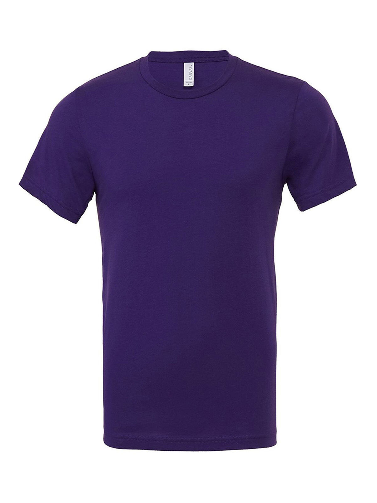 Unisex-T-Shirt aus Jersey mit kurzen Ärmeln - 90 - Team Lila