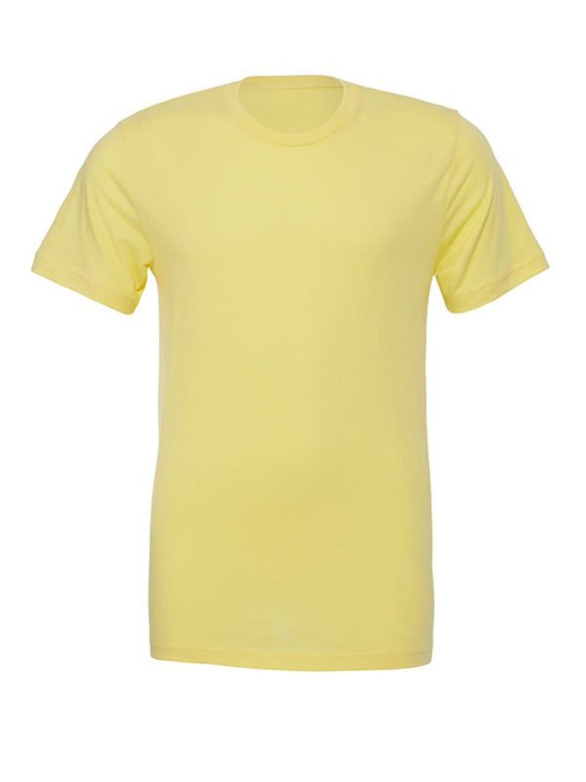 Unisex-T-Shirt aus Jersey mit kurzen Ärmeln - YE - Gelb