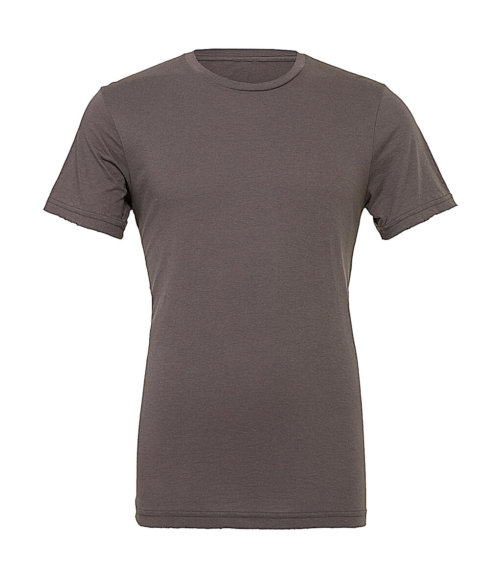 Unisex-T-Shirt aus Jersey mit kurzen Ärmeln - 128 - Asphalt