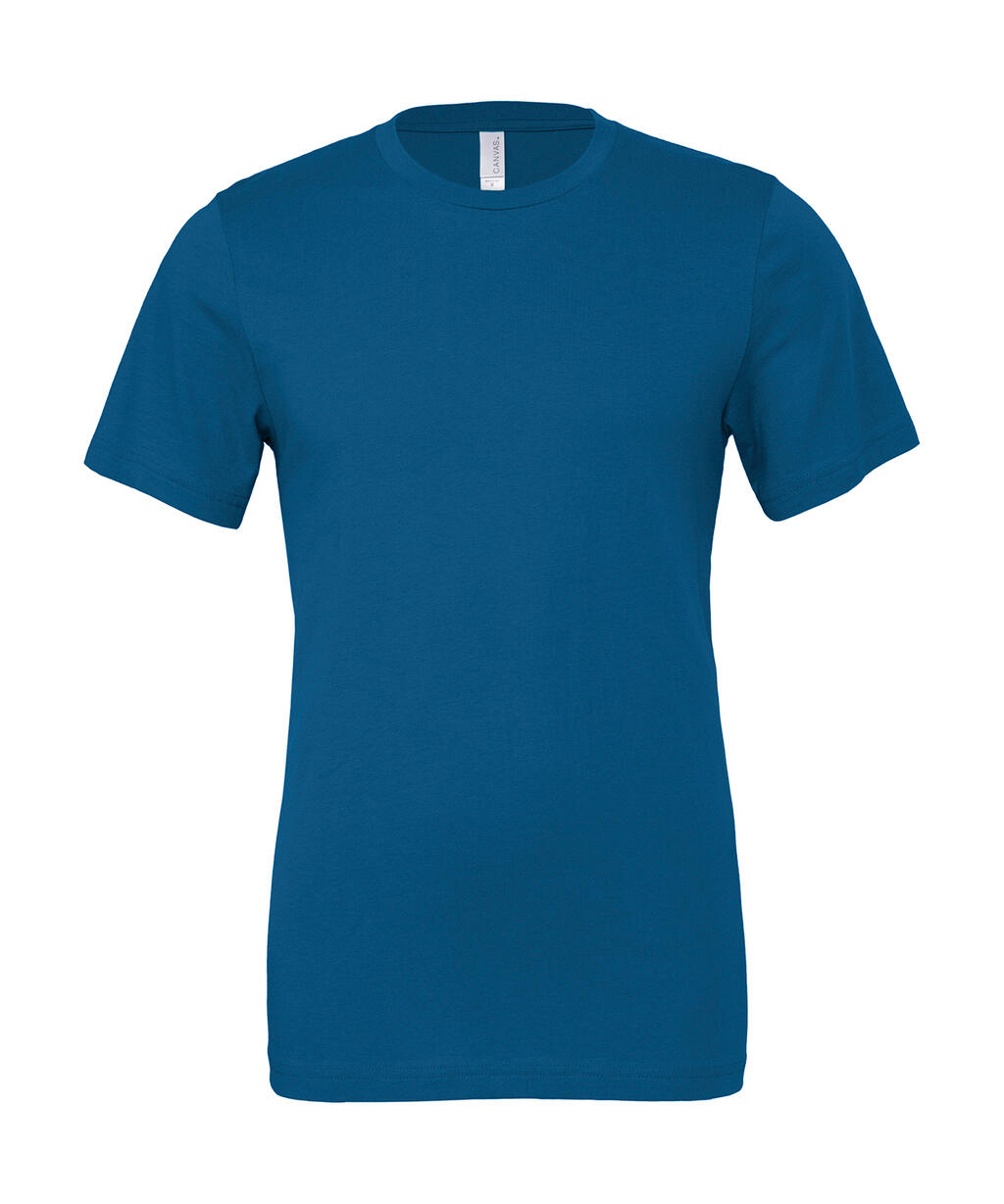 Unisex-T-Shirt aus Jersey mit kurzen Ärmeln - 330 - Dunkles Türkis