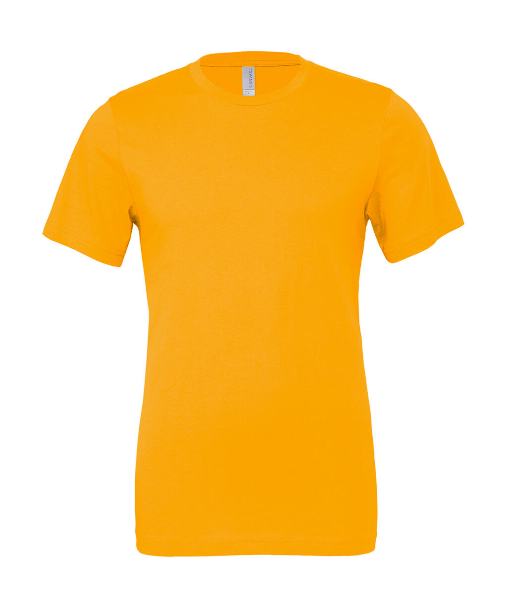 Unisex-T-Shirt aus Jersey mit kurzen Ärmeln - 00325 - Senf