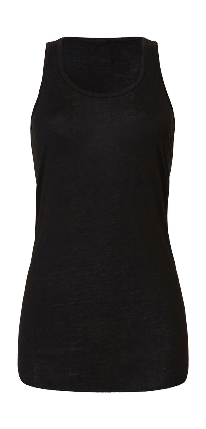 Tank Top Flowy schiena nuotatore - 01 - Black