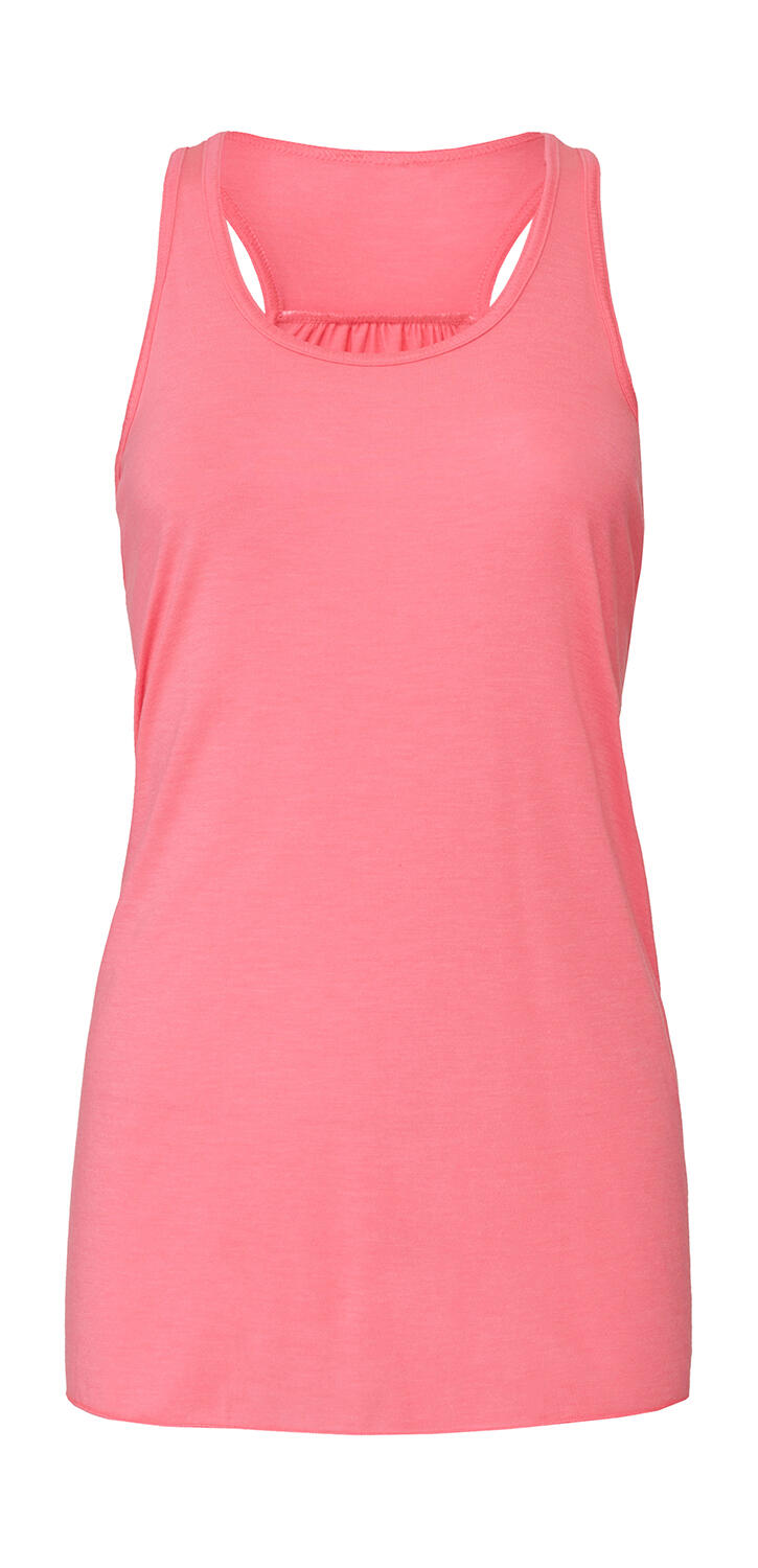 Tank Top Flowy schiena nuotatore - 00064 - Neon Pink