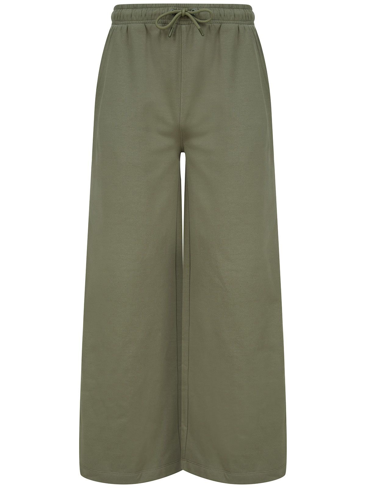 Pantalons de jogging larges pour femmes, mode durable - KHA - Kaki