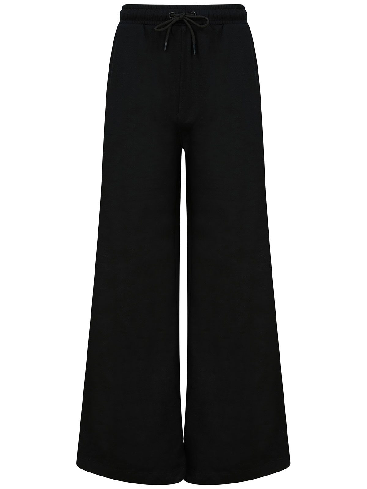 Pantalons de jogging larges pour femmes, mode durable - BLK - Noir