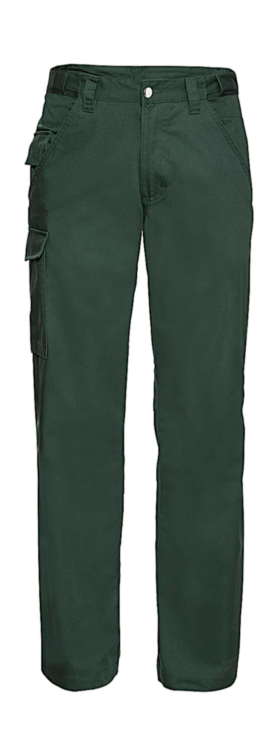 pantalon de travail en sergé - 38 - Vert bouteille