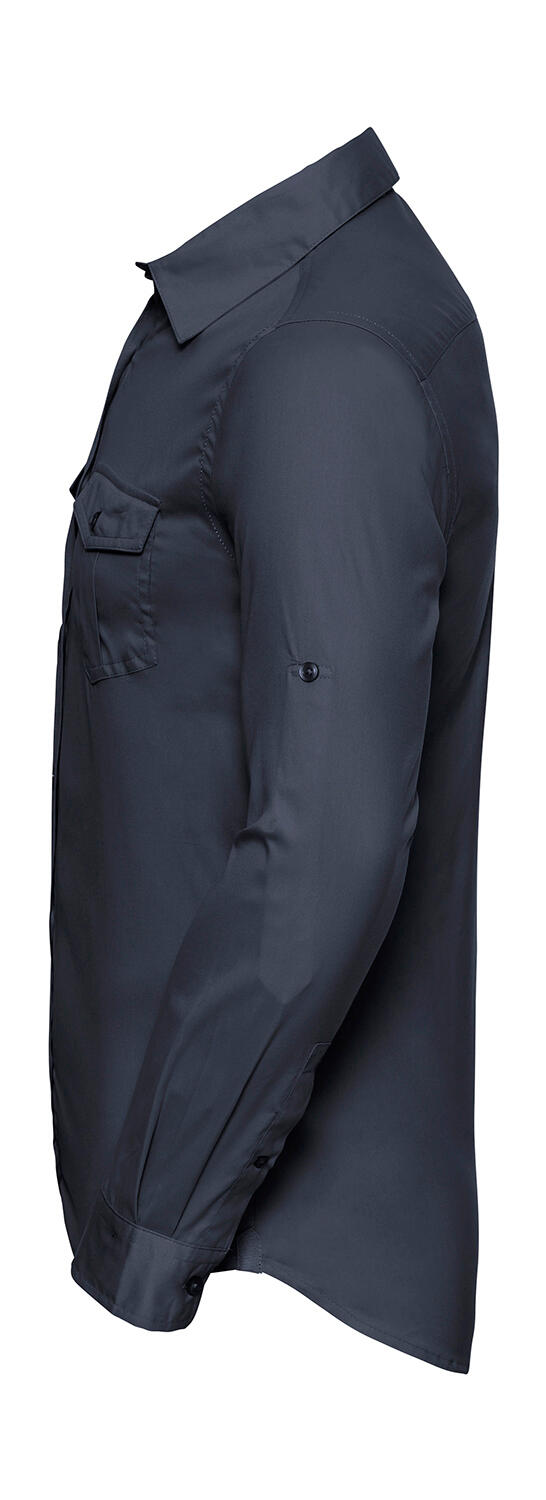 Chemise à manches longues pour homme avec poignets