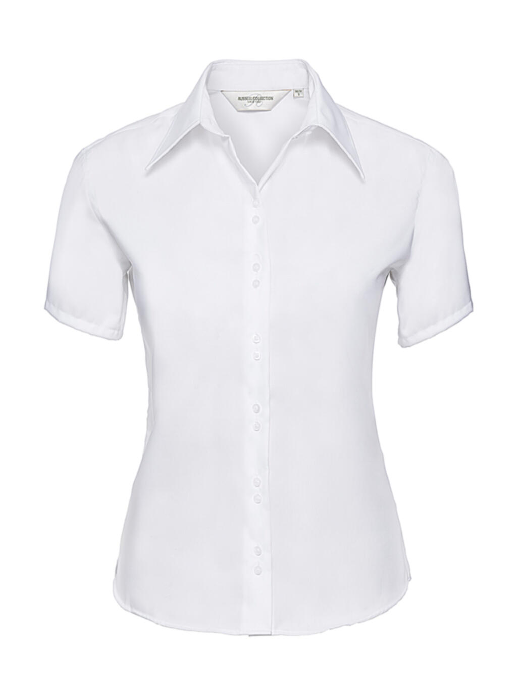 Chemise à manches courtes infroissable pour femme - 000 - Blanc