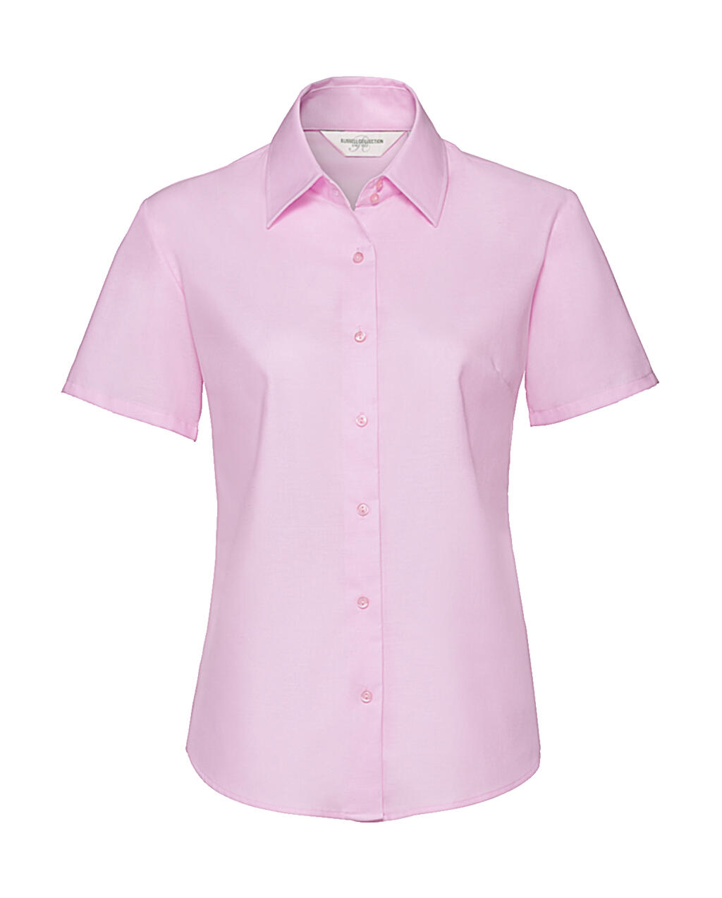 Chemise Oxford à manches courtes pour femme - Y1 - Rose classique
