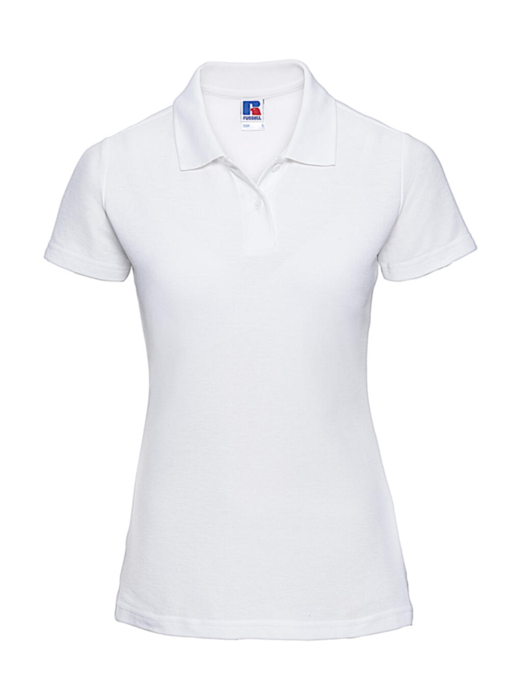 polo en tissu mélangé - 000 - Blanc