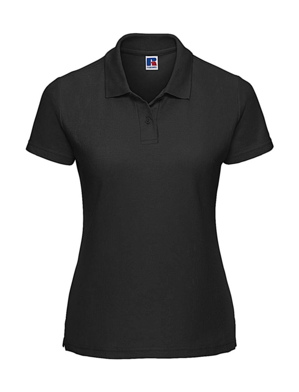 polo en tissu mélangé - 101 - Noir