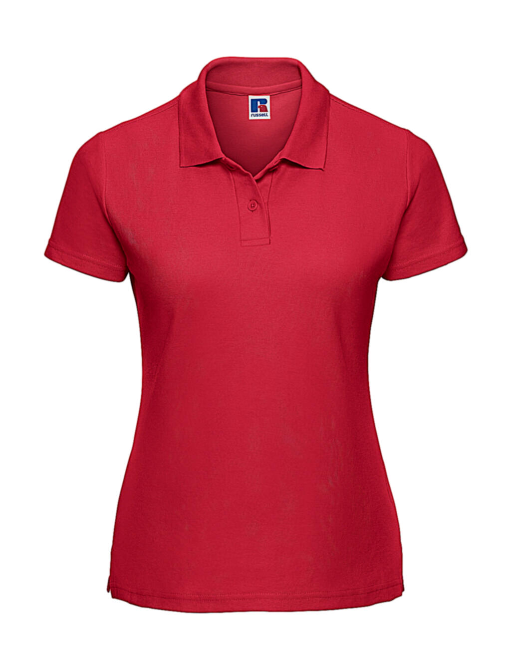 polo en tissu mélangé - 401 - Rouge classique
