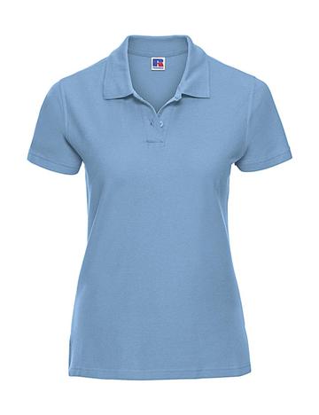 Polo en coton de qualité supérieure pour femmes - 320 - Ciel