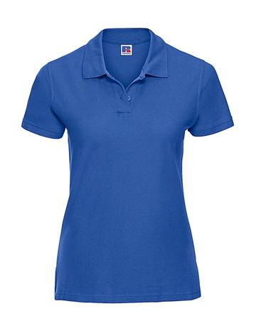 Polo en coton de qualité supérieure pour femmes - 316 - Azuré