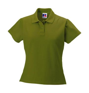 Polo en coton de qualité supérieure pour femmes - 646 - Cactus