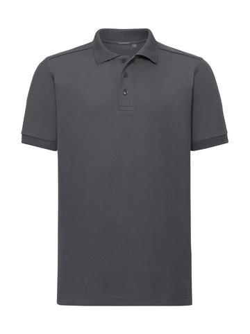 Polo stretch ajusté pour homme - CG - Convoi Gris